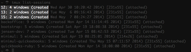 close tmux session