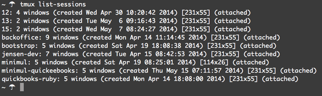 close tmux session